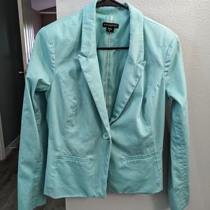 Teal blazer